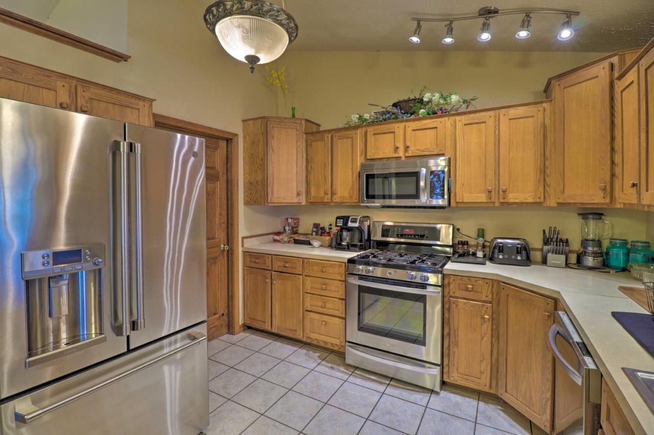 Secluded Marble Falls Family Home With Mtn Views! المظهر الخارجي الصورة